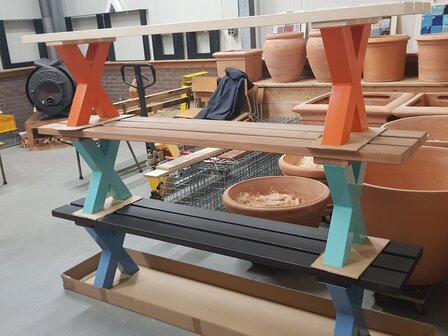 X Bankpoot retro gecoat