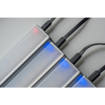 Parasol verlichting lux Claassen Buitenbeleving