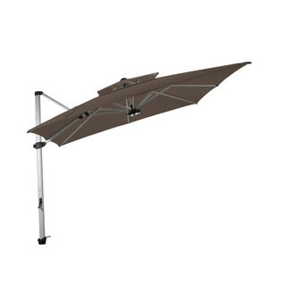 Zweefparasol Laterna Pro alu 300x300 cm Taupe