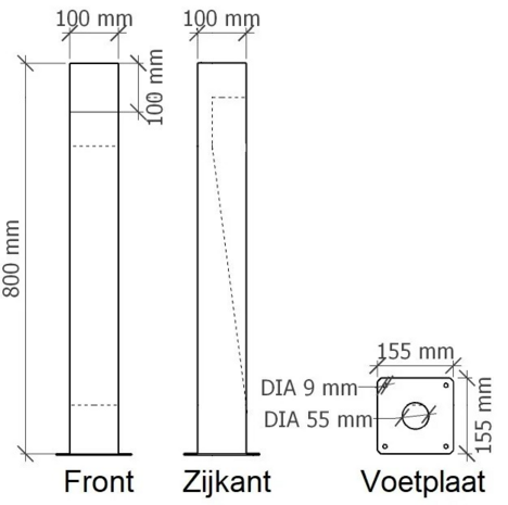 GARDD-C1S-800 claassen buitenbeleving