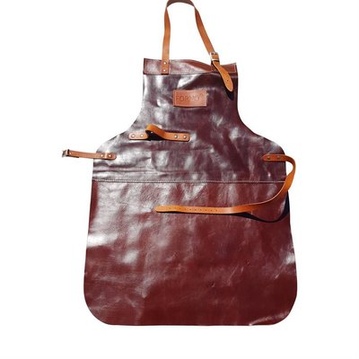 Forno LEATHER APRON BROWN