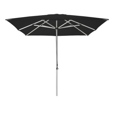 Parasol Patio Pro Vierkant 300x300 cm Zwart