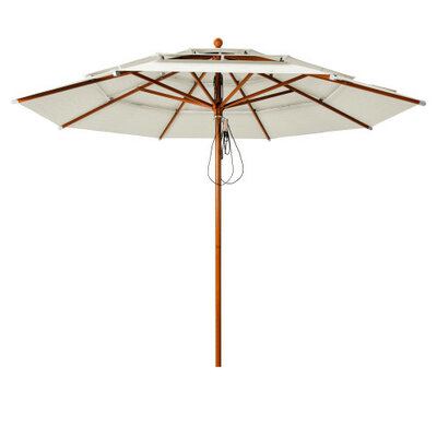 Parasol Lasagna Pro Ø330 cm Parelwit