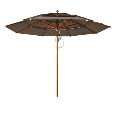 Parasol Lasagna Pro Ø330 cm Taupe