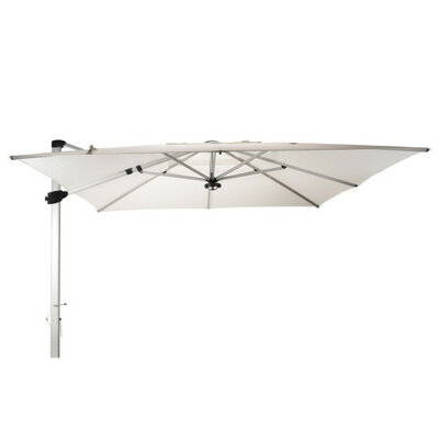 Zweefparasol Palestro Pro alu 400x400 cm Parelwit