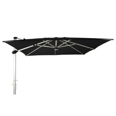 Zweefparasol Palestro Pro alu 400x400 cm Zwart