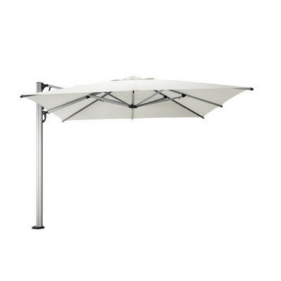Zweefparasol Fuerto Pro 300x300 cm Parelwit